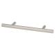 10mm T-Bar Cabinet Pull Handle - 96mm Centres - Satin Stainless Steel