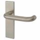 Satin Stainless Steel 19mm Return to Door Latch Door Handles - Square - 170 x 45mm