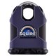 SS80CS Stronghold Closed Shackle Padlock - 80mm Body - 16 x 25mm Shackle - Black/Blue