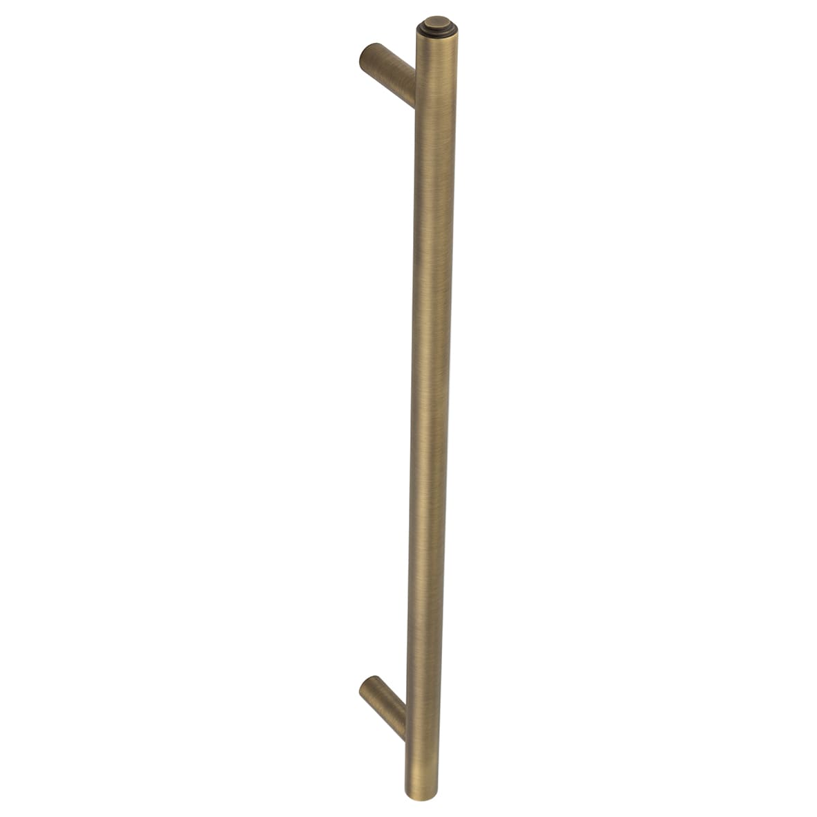 Antique Brass 20mm T-Bar Door Pull Handle - Screw Fix - 425mm c/c - Belgrave Range