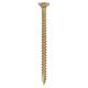 Classic Pozi Countersunk Wood Screws - 3.5 x 50mm - Yellow Zinc - Pack of 200