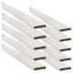 Plain Fire Only Intumescent Strip - - 20 x 4 x 2100mm - White - Pack of 50