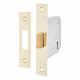 Contract 3 Lever Deadlock - 76mm Case - 57mm Backset - Polished Brass