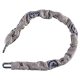 X4 Stronglock Fabric Sleeve Hardened Security Chain - 8 x 1200mm - Grey