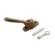 Ball End Locking Espagnolette Casement Window Handle - Left Hand - Oil Rubbed Bronze