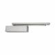 2320B.T.S.SES Cam Action Overhead Fire Door Closer - Size 2-4 - Pull Side Mount - Silver Softline Cover