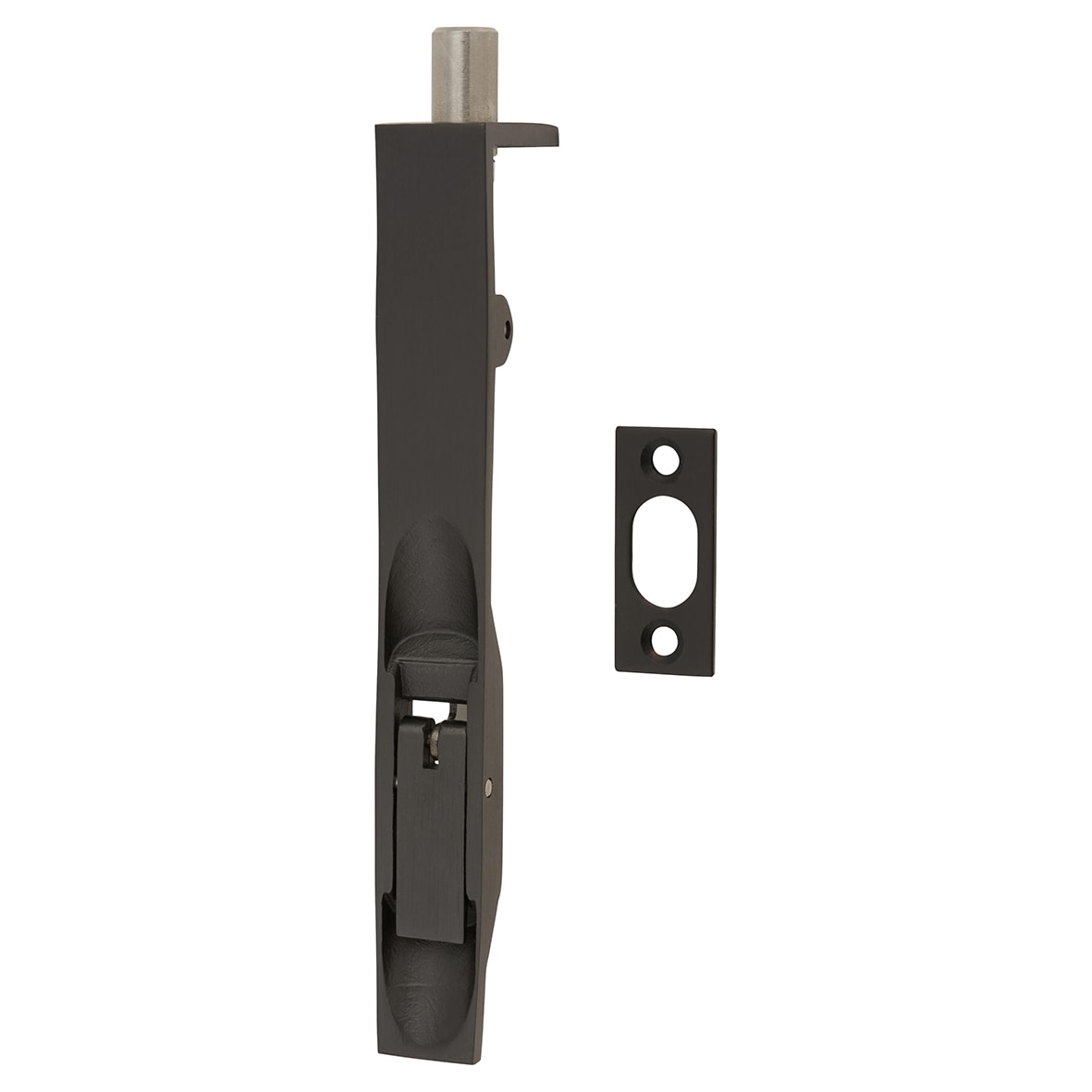 Lever Action Flush Bolt - 150 x 20mm - Fire Rated - Square - Dark Bronze