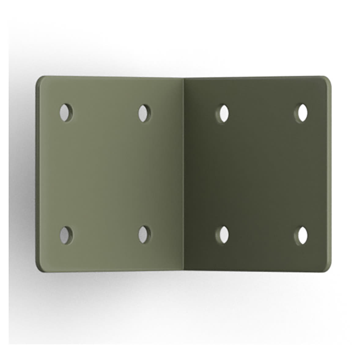 Sleeper Angle Bracket - 85 x 80mm - Olive