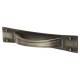 Titan Georgian Cabinet Pull Handle on Backplate - 64mm Centres - Pewter