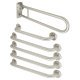 Rail Only Close Coupled Doc M Pack - Satin Stainless Steel