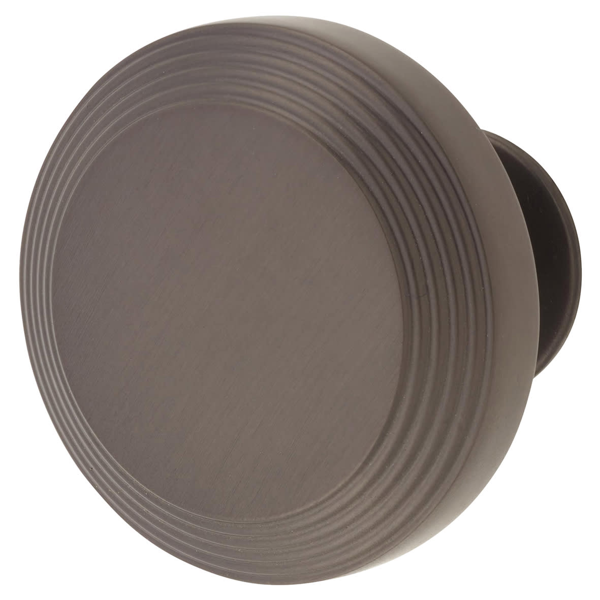 Marcus Ridge Round Cabinet Knob - 38mm Diameter - Matt Bronze