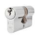 5 Pin 60mm Euro Double Cylinder - 30 + 30mm - Polished Chrome - Master Keyed