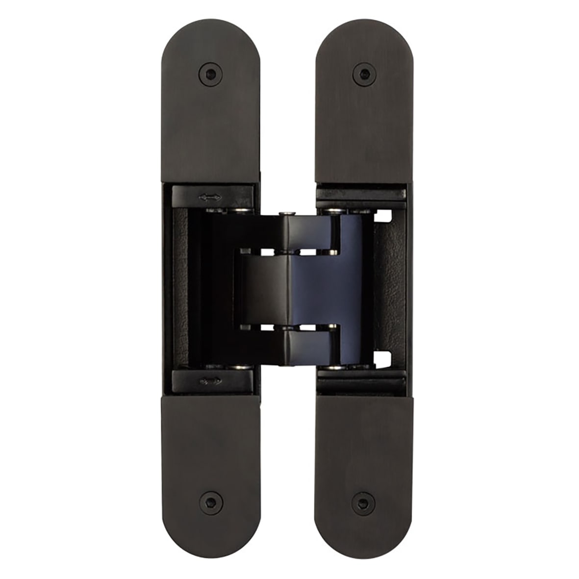 3D Fire Rated Concealed Door Hinge - 160 x 30mm - Black
