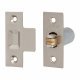 Original British Pattern Roller Catch - 23 x 59mm Faceplate - Polished Nickel