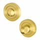 Bathroom Turn & Release - 50mm Diameter - Satin Brass