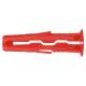UNO Universal Wall Plug - 6 x 28mm - Red - Jar of 1000 Plugs