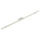 Slim U-Rail Offset Espagnolette uPVC Window Lock - 600mm Length - 20mm Backset - 6mm Cam