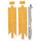 Lever Action Flush Bolt - Fire Rated - Radius - 200 x 20mm - Satin Stainless Steel