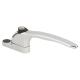 uPVC Inline Espagnolette Locking Multipoint Window Handle - Dual - Polished Chrome