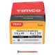 Solo Chippy Pozi Countersunk Wood Screws - 3.5 x 40mm - Yellow Zinc - Pack of 200