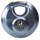 Watchman by Squire Disc Padlock - 70mm Body - 16 x 22mm Shackle - Keyed To Differ - Stainless Steel