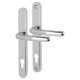 Bright Chrome uPVC Multipoint Door Handles - 92mm c/c - Balmoral Range