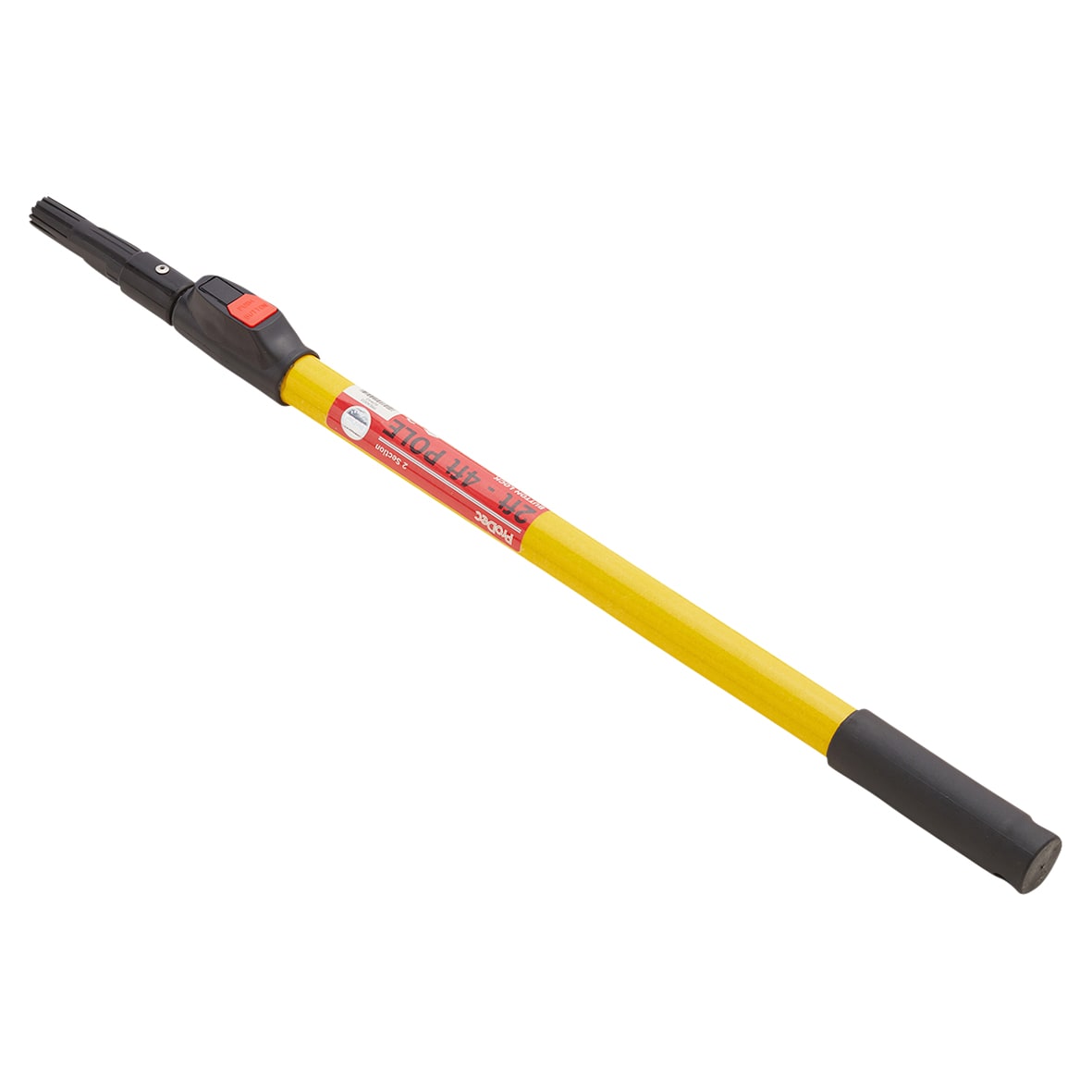Button Lock Extension Pole - 0.6 - 1.2m/ 2 - 4ft Length