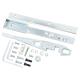 Variable Concealed Transom Door Closer Load Arm - Side and Channel No Tag Plate