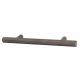 12mm T-Bar Cabinet Pull Handle - 96mm Centres - Brushed Pewter Effect