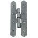 H Door Hinge - 102 x 41mm - Pewter - Pair