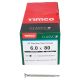Classic Pozi Countersunk Wood Screws - 6.0 x 80mm - A2 Stainless Steel - Pack of 200