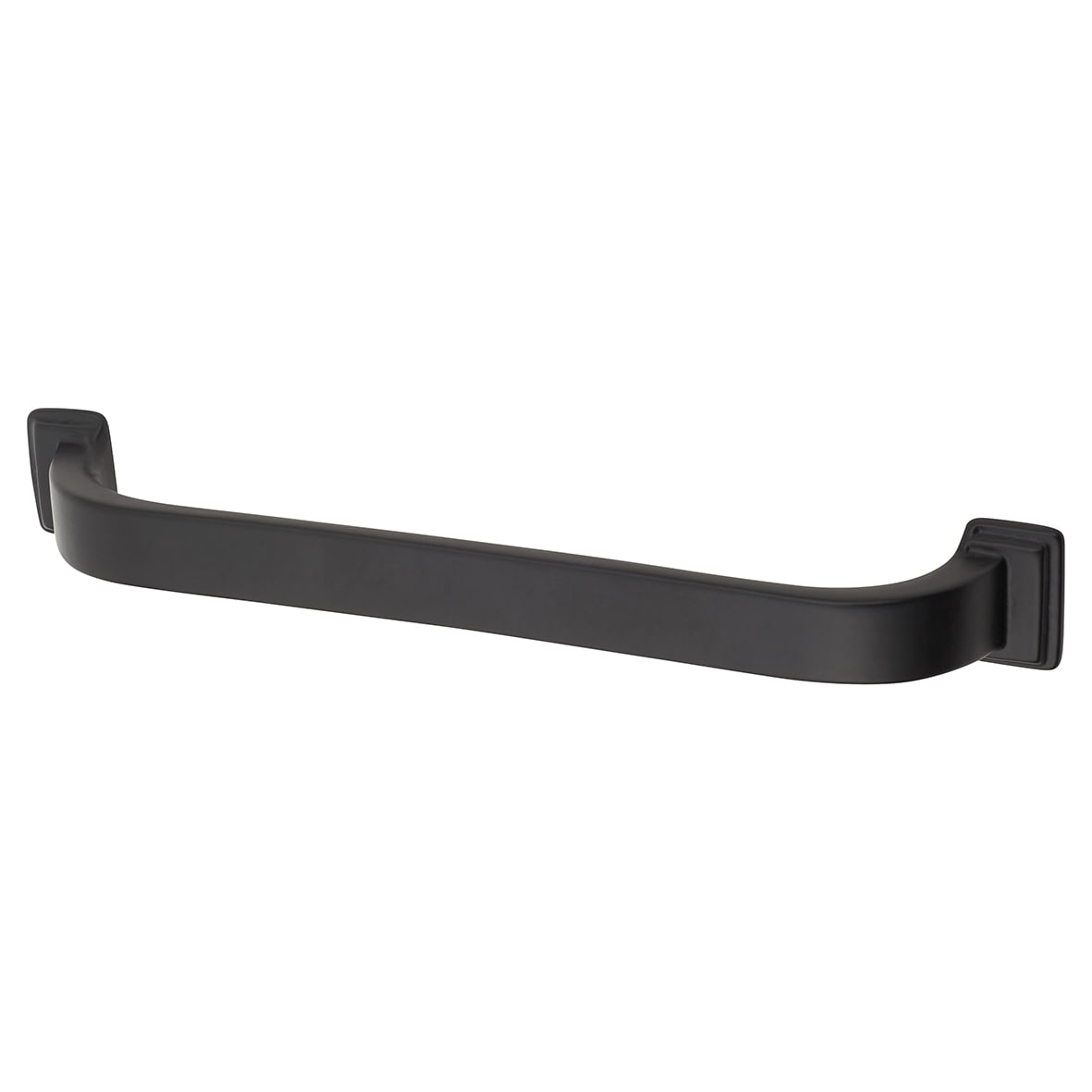 Crofts & Assinder Windsor 25mm D-Bar Cabinet Pull Handle - 160mm Centres - Matt Black
