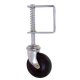 Light Duty Spring Loaded Gate Wheel - 245mm Height - Zinc Plated