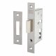 9600 Narrow Style Euro Deadlock - 60mm Case - 45mm Backset - Satin Stainless Steel