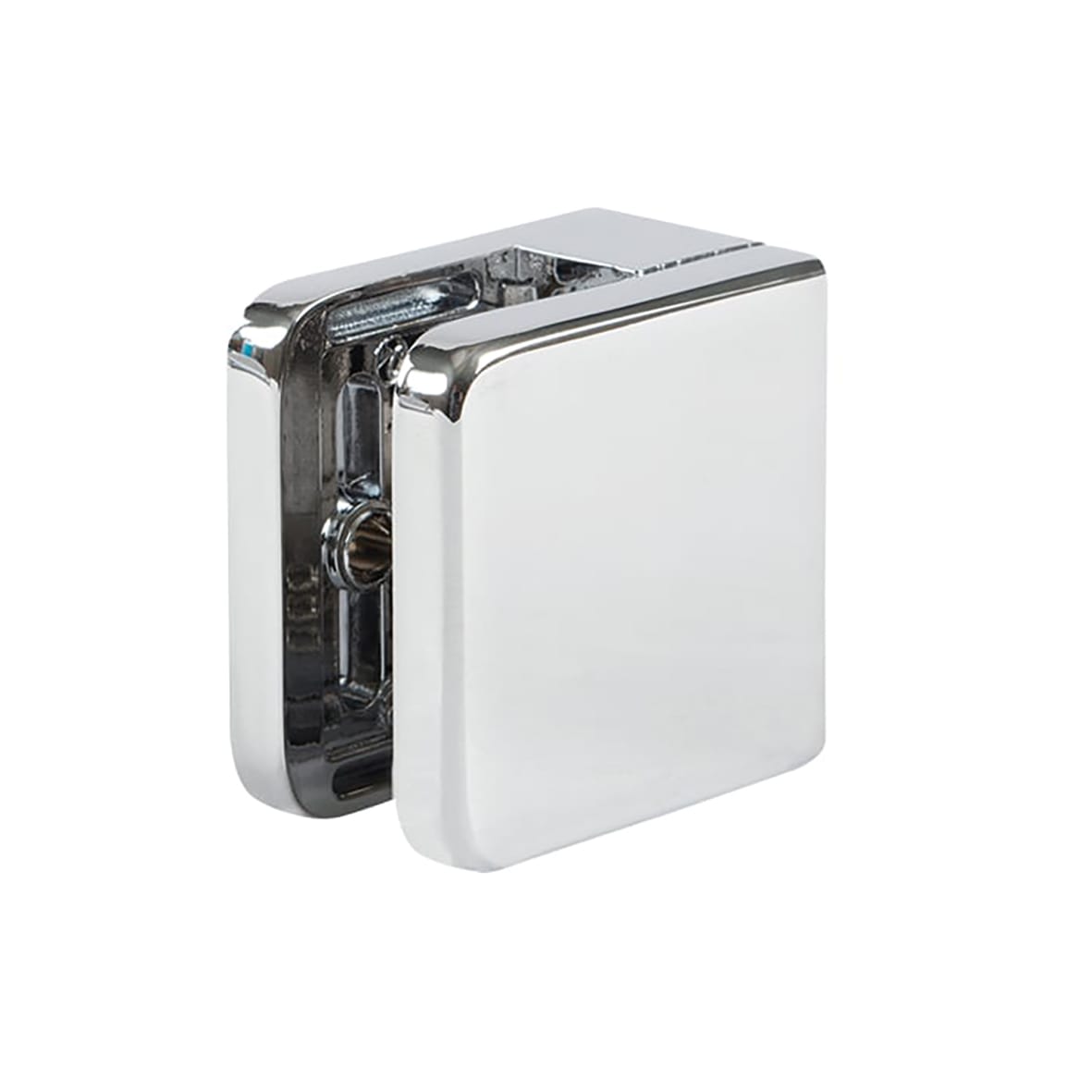 Square Balustrade Clamp - 45 x 45mm - Polished Chrome - Pack of 4