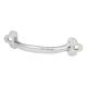 Shaker 31mm D-Bar Cabinet Pull Handle - 85mm Centres - Polished Chrome