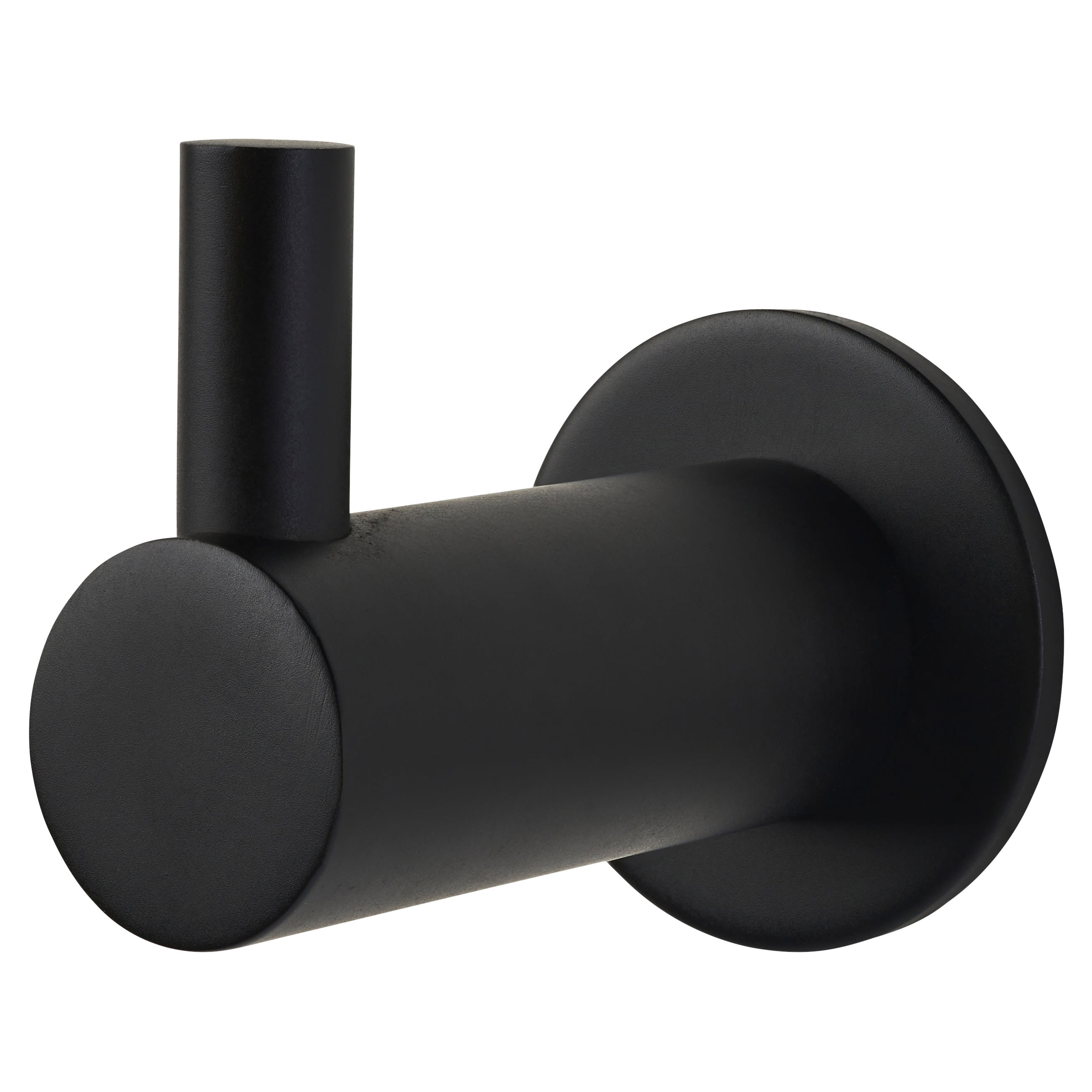Single Coat Hook - 35 x 25mm - Matt Black
