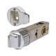 Smartlatch Bolt Through Tubular Latch - 71mm Case - 57mm Backset - Round - Polished Chrome