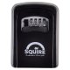 KEYKEEP1 Combi Key Safe - 125 x 85 x 35mm - Black