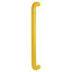 Golden Yellow Nylon D-Bar Door Pull Handle - Bolt Fix - 600mm c/c