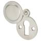 Covered Escutcheon - 33 x 43mm - Keyhole - 316 Satin Stainless Steel