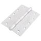 Heavy Duty Ball Bearing Butt Door Hinge - 152 x 102 x 3mm - Satin Stainless Steel - Pair