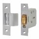 Heavy Duty Adjustable Roller Bolt Latch - 22 x 90mm Faceplate - Satin Chrome