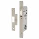 Heavy Duty DIN Deadlock Nightlatch - 90mm Case - 60mm Backset - Square - Stainless Steel