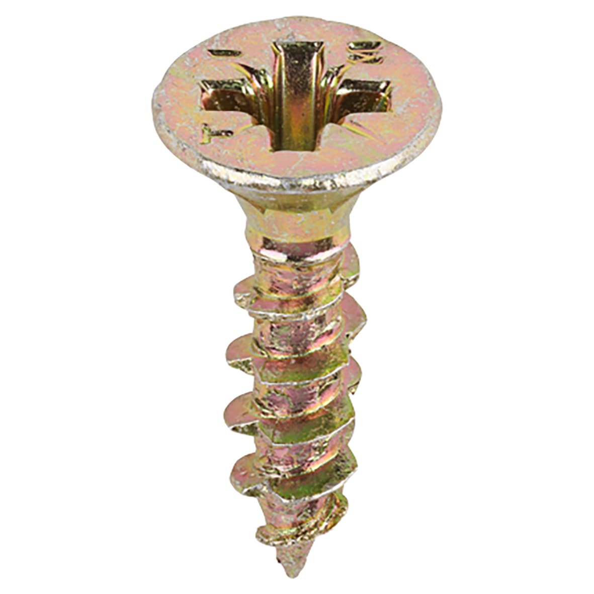 Velocity Pozi Countersunk Wood Screws - 4.0 x 16mm - Yellow Zinc - Pack of 200
