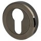 Escutcheon - 51mm Diameter - Euro - Black Nickel
