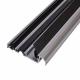 Low Height Macclex Threshold - 1800mm Length - Inward Opening Doors - Mill Aluminium