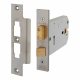 2077 Bolt Through Horizontal Sashlock - 124mm Case - 38-101.5mm Backset - Satin Chrome