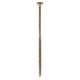 Classic Pozi Countersunk Wood Screws - 5.0 x 120mm - Yellow Zinc - Pack of 100
