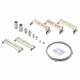 Forum Culina Reno LED Under Cabinet Batten Suspension Kit - 1000mm - Chrome